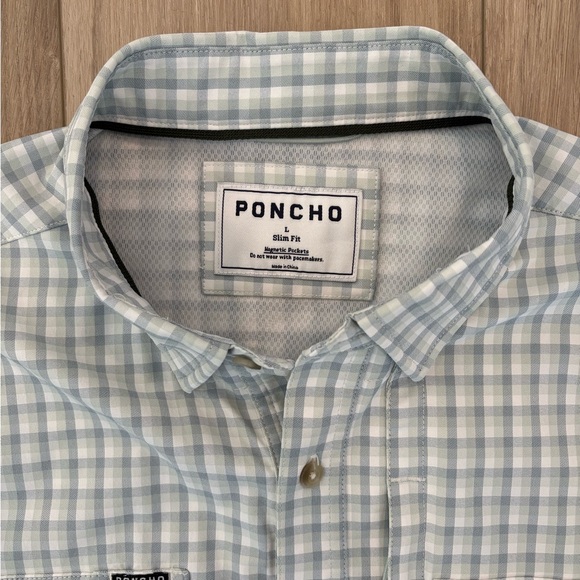 Poncho - Large Slim - Original Button Down - Picture 3 of 3